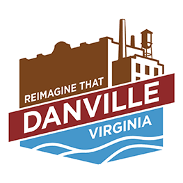 Reimagine that Danville virginia logo